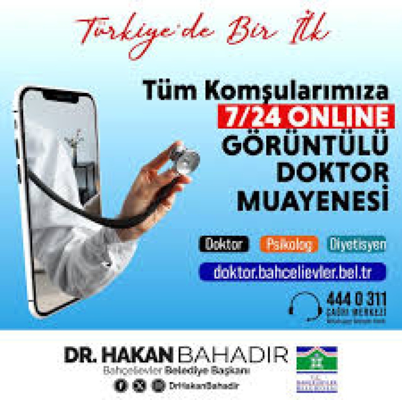 7/24 Online Doktor Muayenesi