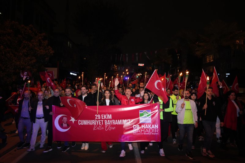 Bahçelievler’de Cumhuriyet Bayramı Coşkusu İki Gün Boyunca Doyasıya Yaşandı