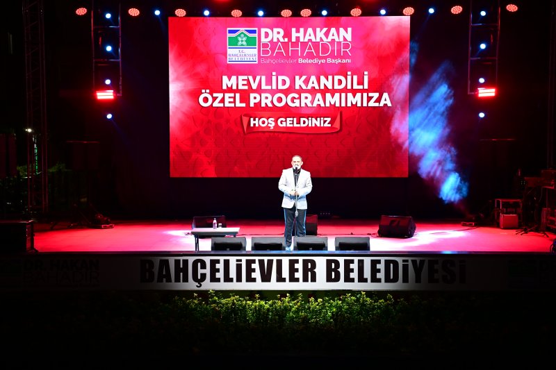 Bahçelievler’de Mevlid Kandili Coşkuyla Kutlandı